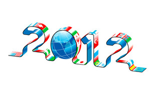 New Year 2012 World Maps