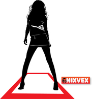 NixVex Runway Girl Free Vector
