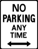 No Parking Any Time 3