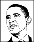 Obama Sketch Vector