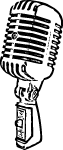 Old Mic Vector
