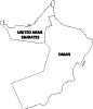 Oman Vector Map