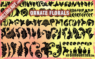 Ornate Vector Florals