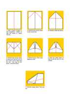 Paper Airplane Template