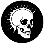 Punk Skull Free Vector Image