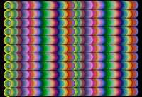 RAINBOW TUBE GRID - Abstract Rainbow Background Vector