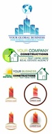 Real Estate Construction Business Logos