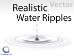 Realistic Vector Water Ripples