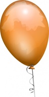 Recreation Cartoon Ballons Orange Birthday Party Balloons Balloon Ballon Festive