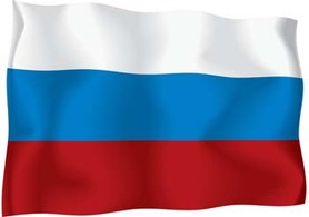 Russia Vederation Flag Vector