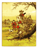 Samurai on a Horse (countryside)