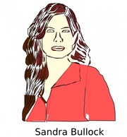 Sandra Bullock clip art