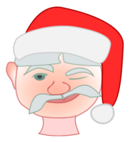 Santa winking