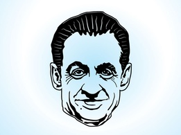 Sarkozy Vector Art