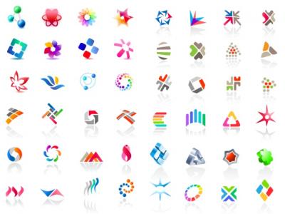 Set of Colorful Logotypes