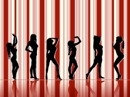 Sexy Models Silhouettes
