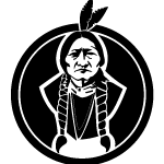Sitting Bull Indian Chief Vector