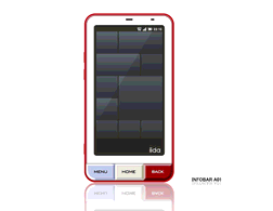 Smart Phone INFOBER A1 Vector