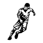 Soccer Player Free Vector Image