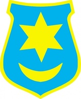 Star Crescent Smiley Coat Arms Warszawianka Tarnow