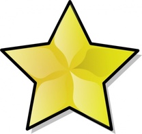 Star Yellow Shapes Stars Gold Shape