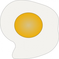 Sunny Side Up Eggs clip art
