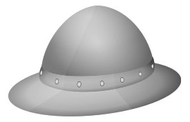 The kettle hat/helmet