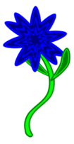 Triptastic Blue Flower