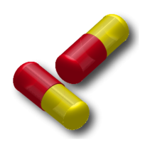 Two capsules