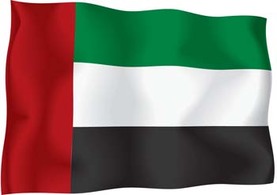 United Arab Emirates Flag Vector