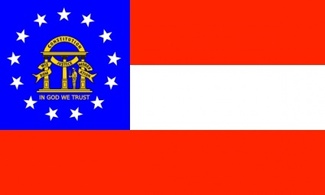 Us-georgia-flag clip art