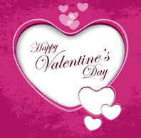 Valentines Greeting Card Vector