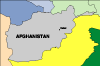 Vector Ap Of Afghanistan