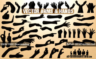 Vector hands & arms