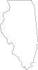 Vector Map Of Illinois