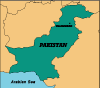 Vector Map Of Pakistan
