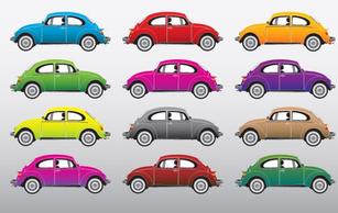 Volkswagen Beetle Vectors