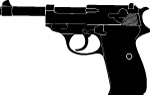 Walther Pistol Vector