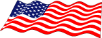 Wavy Flag Usa