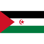 Western Sahara Vector Flag