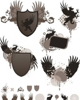 Wings and Crest Elements