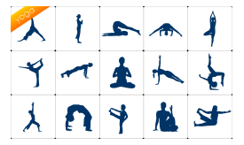 Yoga Siluete Set